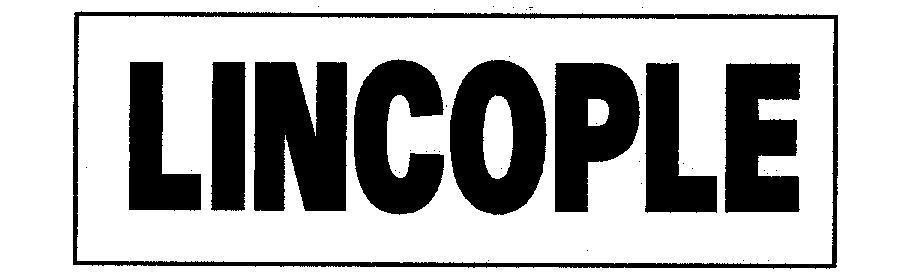 Mẫu nhãn hiệu LINCOPLE