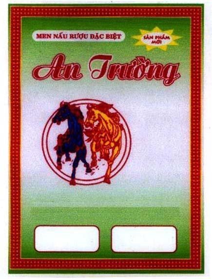 Mẫu nhãn hiệu MEN NấU RƯợU ĐặC BIệT AN TRƯờNG