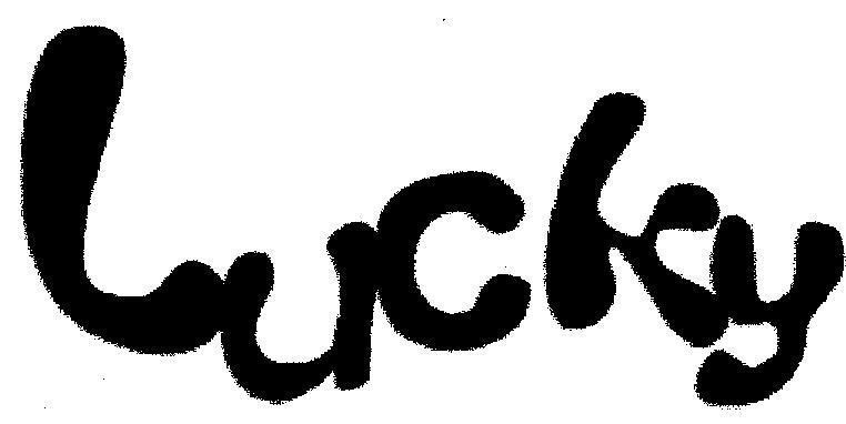 Mẫu nhãn hiệu LUCKY