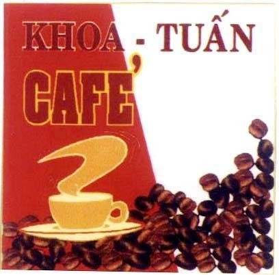 Mẫu nhãn hiệu Khoa Tuấn CAFE