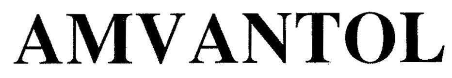 Mẫu nhãn hiệu AMVANTOL