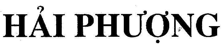 Mẫu nhãn hiệu Hải Phượng