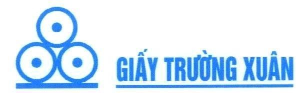Mẫu nhãn hiệu GIAY TRUONG XUAN