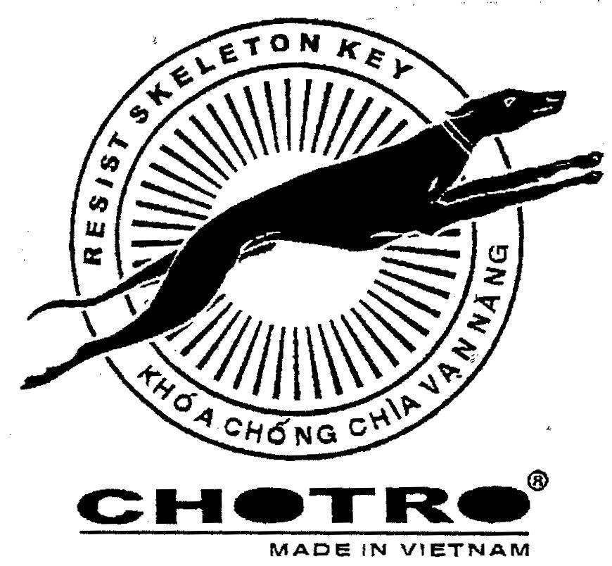 Mẫu nhãn hiệu RESIST SKELETON KEY KHOA CHONG CHIA VAN NANG CHOTRO