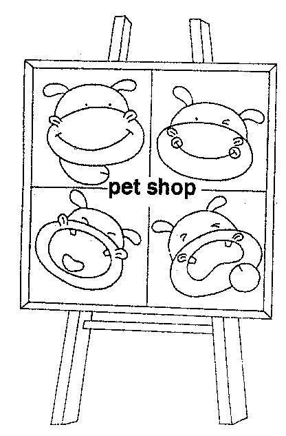 Mẫu nhãn hiệu PET SHOP