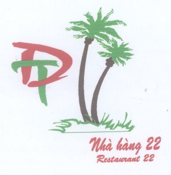 Mẫu nhãn hiệu ĐT NHA HANG 22 RESTAURANT 22