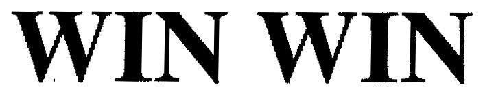Mẫu nhãn hiệu WIN WIN