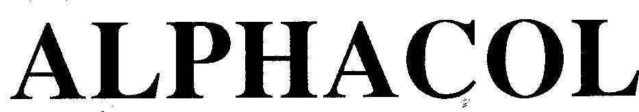 Mẫu nhãn hiệu ALPHACOL