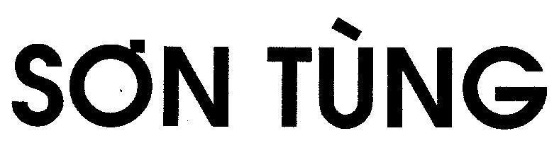 Mẫu nhãn hiệu SƠN TùNG