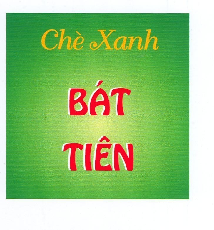 Mẫu nhãn hiệu Chè Xanh Bát Tiên