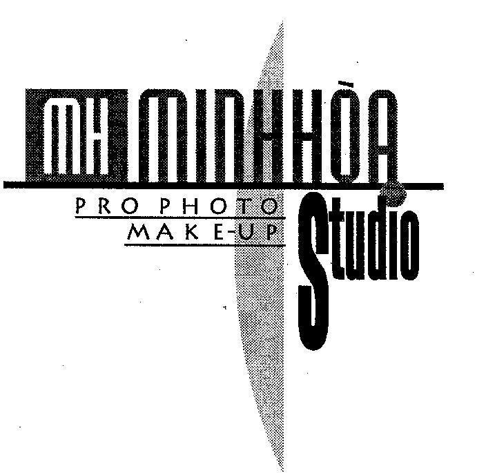 Mẫu nhãn hiệu MH MINH HòA PROPHOTO MAKE-UP STUDIO