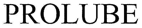 Mẫu nhãn hiệu PROLUBE