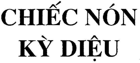 Mẫu nhãn hiệu CHIEC NON KY DIEU
