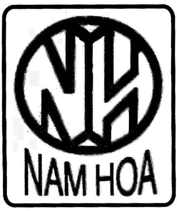 Mẫu nhãn hiệu NH NAM HOA