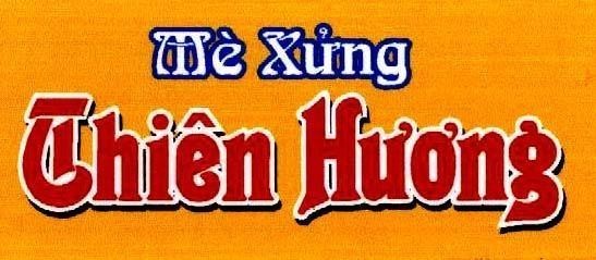 Mẫu nhãn hiệu Mè XửNG THIÊN HƯƠNG