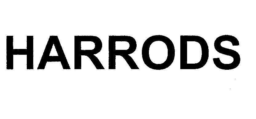 Mẫu nhãn hiệu HARRODS