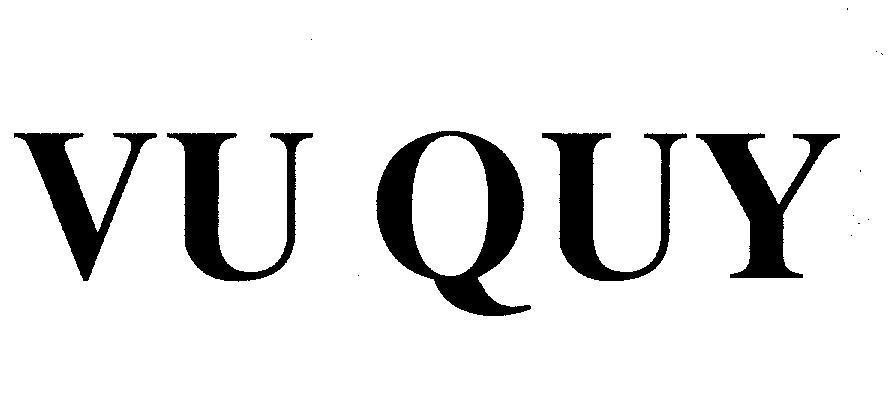 Mẫu nhãn hiệu VU QUY