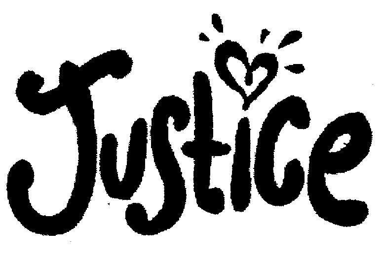 Mẫu nhãn hiệu JUSTICE