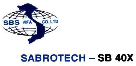 Mẫu nhãn hiệu SBS VIFA CO.,LTD SABROTECH SB 40X