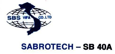 Mẫu nhãn hiệu SBS VIFA CO.,LTD SABROTECH SB 40A