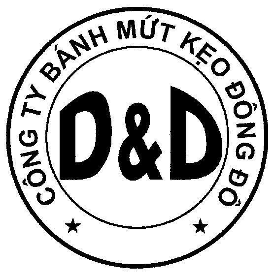 Mẫu nhãn hiệu CÔNG TY BáNH MứT KẹO ĐÔNG ĐÔ D&D