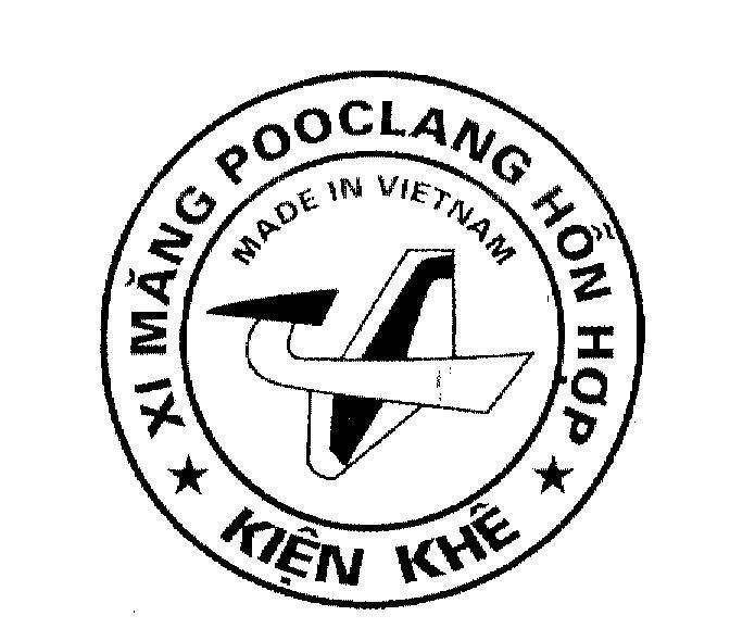 Mẫu nhãn hiệu Xi măng POOCLANG hỗn hợp Kiện Khê VN MADE IN VIETNAM