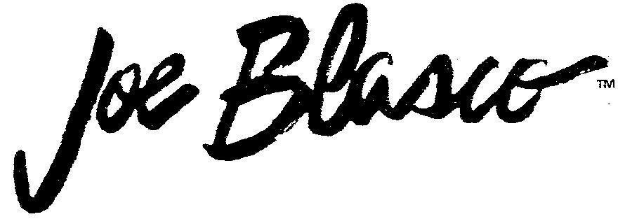 Mẫu nhãn hiệu JOE BLASCO TM