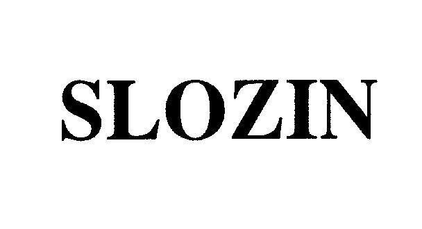Mẫu nhãn hiệu SLOZIN