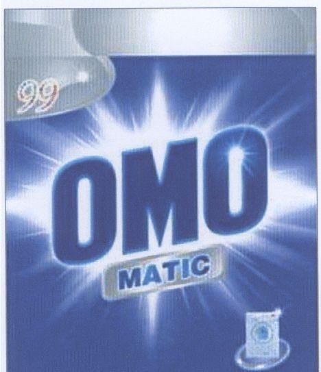 Mẫu nhãn hiệu OMO MATIC 99