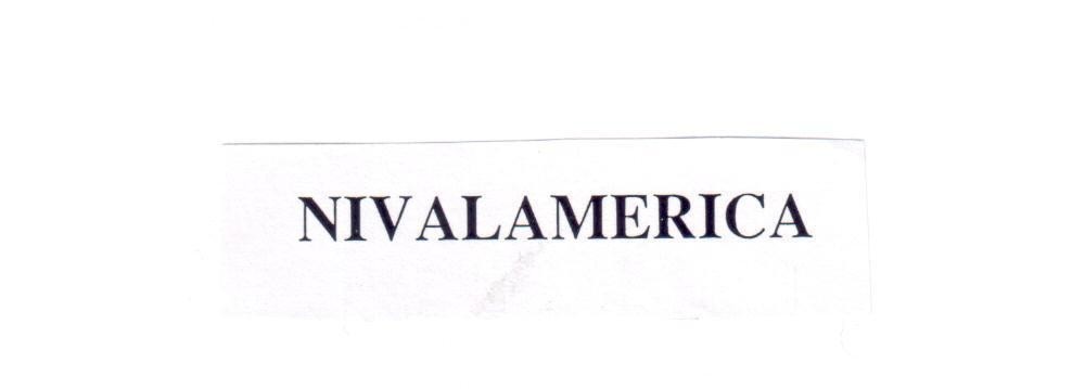 Mẫu nhãn hiệu NIVAL-AMERICA