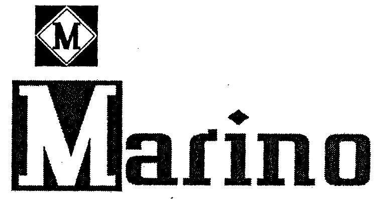 Mẫu nhãn hiệu M MARINO
