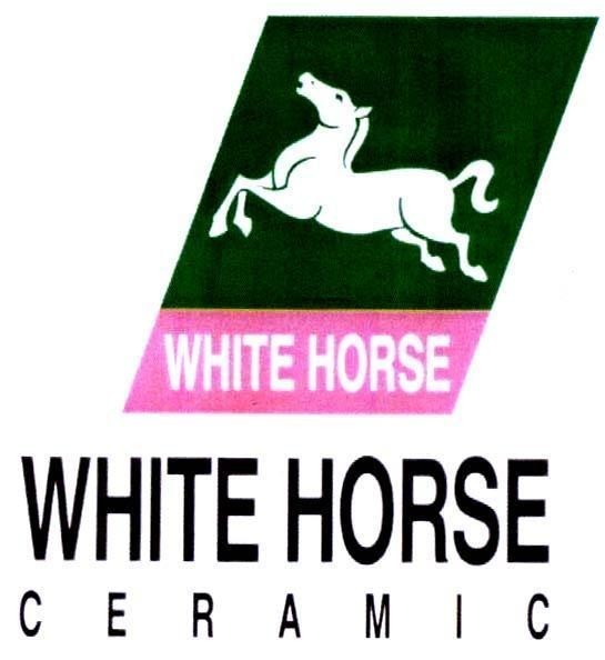 Mẫu nhãn hiệu WHITE HORSE CERAMIC