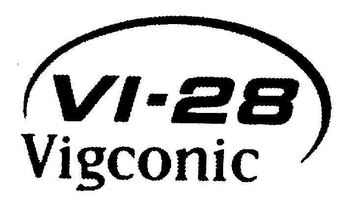 Mẫu nhãn hiệu VI-28 VIGCONIC