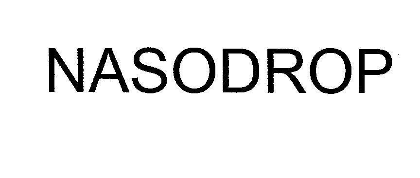 Mẫu nhãn hiệu NASODROP