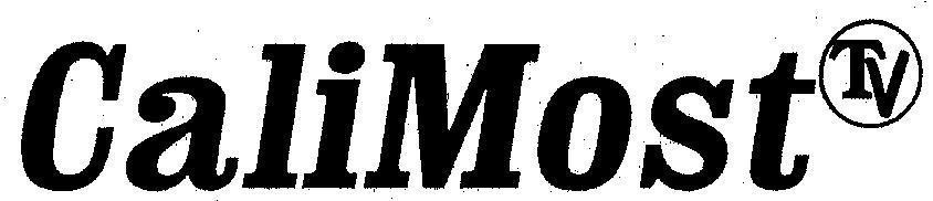 Mẫu nhãn hiệu CALIMOST TV