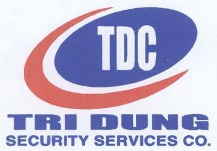 Mẫu nhãn hiệu TDC TRI DUNG SECURITY SERVICES CO