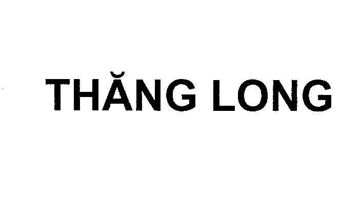 Mẫu nhãn hiệu THĂNG LONG