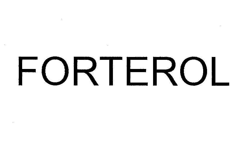 Mẫu nhãn hiệu FORTEROL