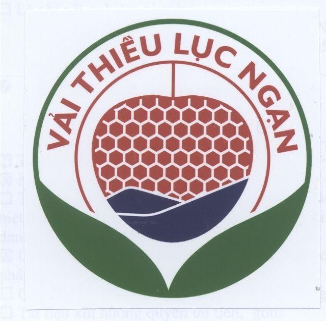 Mẫu nhãn hiệu Vải thiều Lục Ngạn