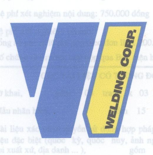 Mẫu nhãn hiệu W WELDING CORP