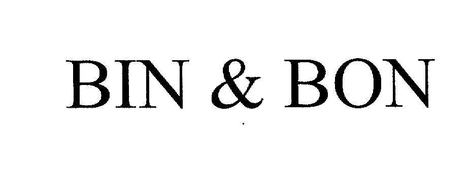 Mẫu nhãn hiệu BIN&BON