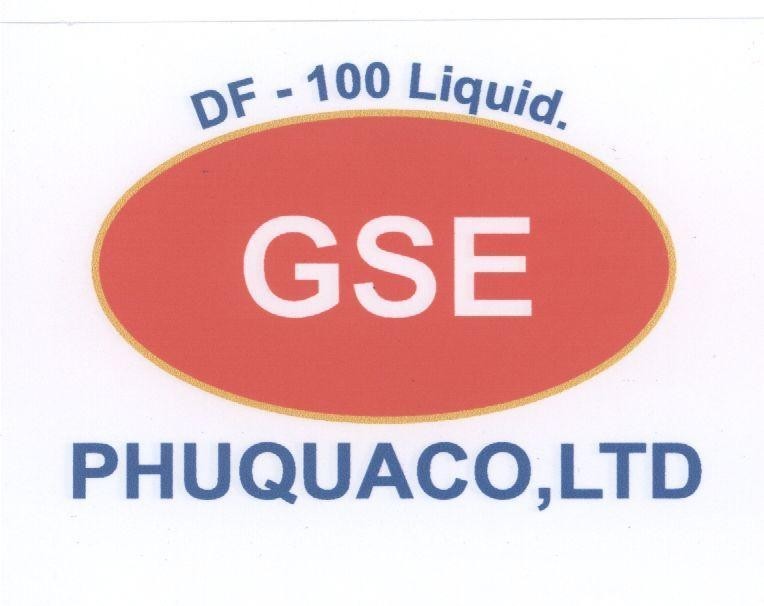 Mẫu nhãn hiệu DF-100 LIQUID GSE PHUQUACO.LTD