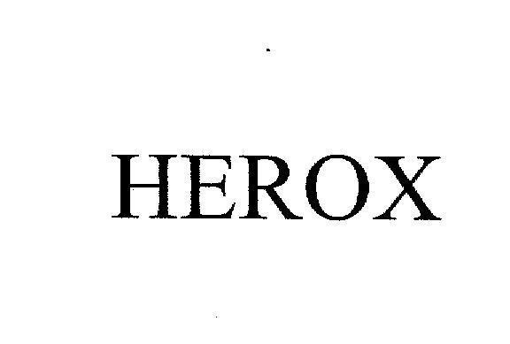Mẫu nhãn hiệu HEROX