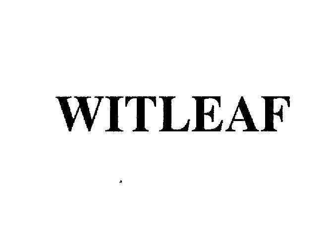 Mẫu nhãn hiệu WITLEAF
