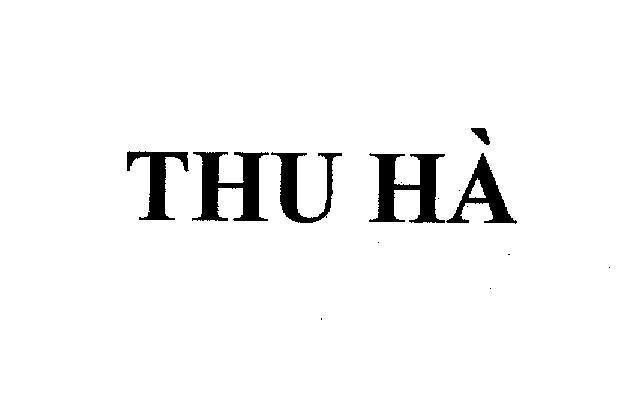 Mẫu nhãn hiệu Thu Hà