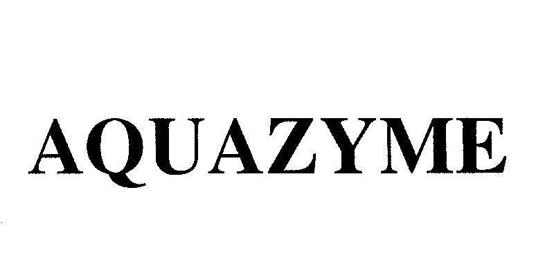 Mẫu nhãn hiệu AQUAZYME
