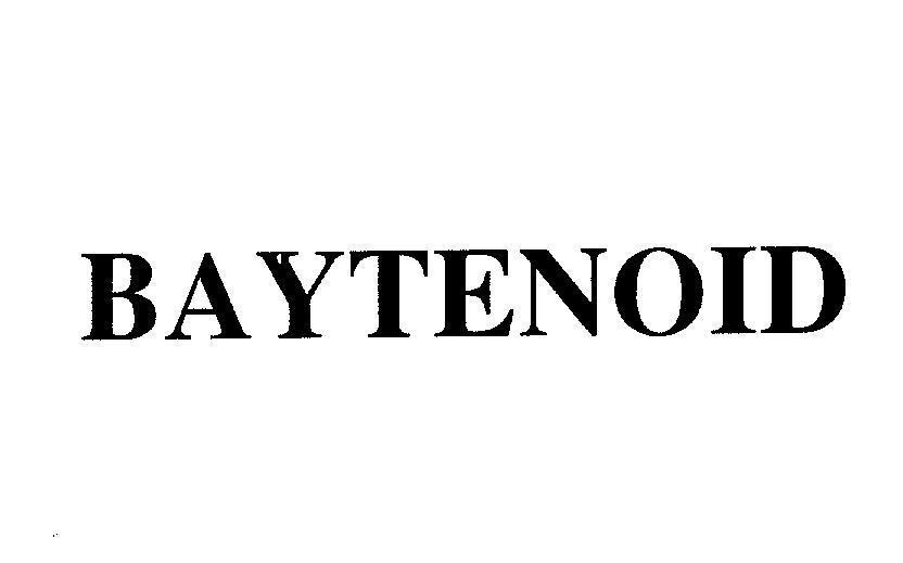 Mẫu nhãn hiệu BAYTENOID