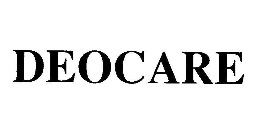 Mẫu nhãn hiệu DEOCARE