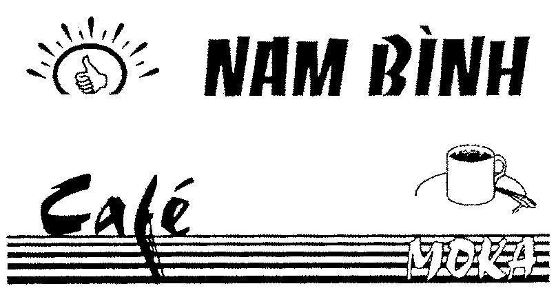 Mẫu nhãn hiệu Nam Bình CAFE MOKA