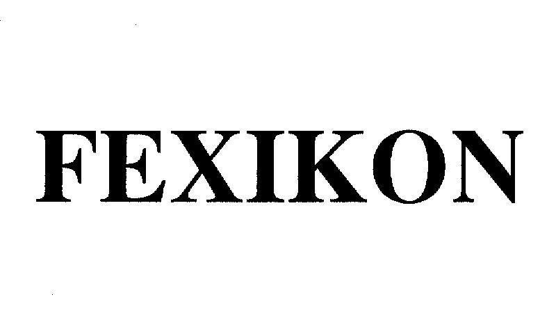 Mẫu nhãn hiệu FEXIKON